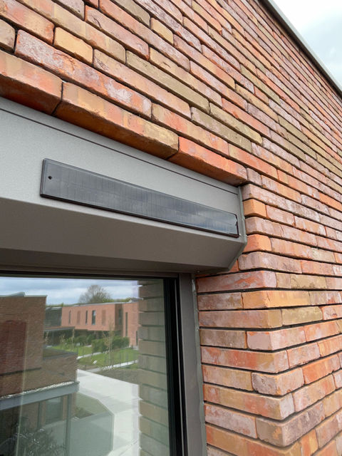 Draadloze solar rolluiken installatie Lebbeke
