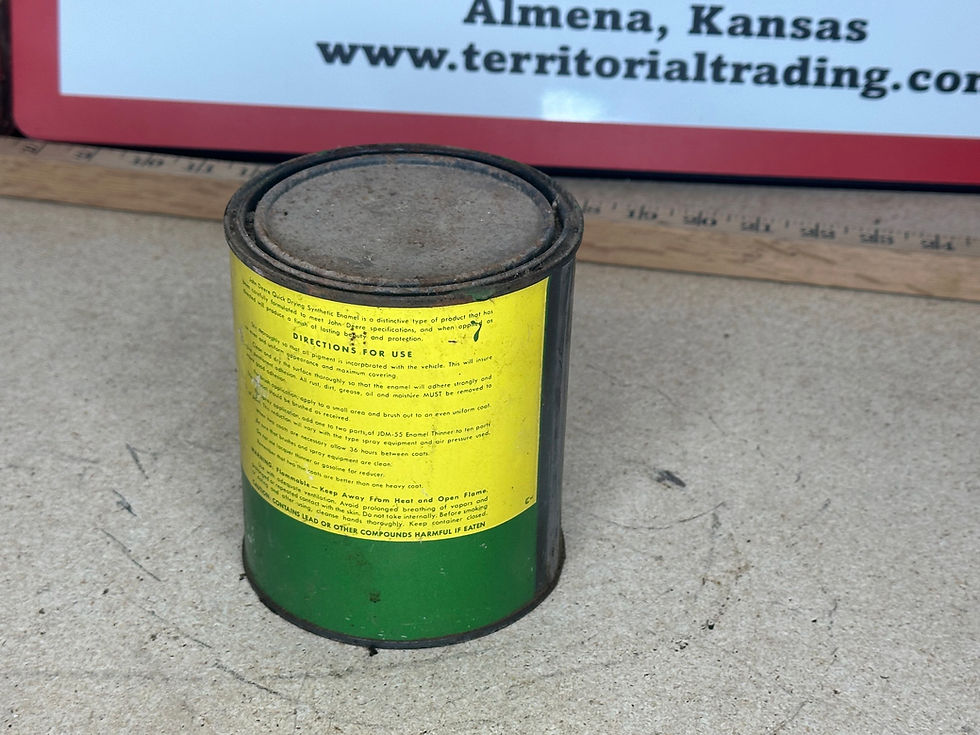 Thumbnail: John Deere Green Enamel Paint Can
