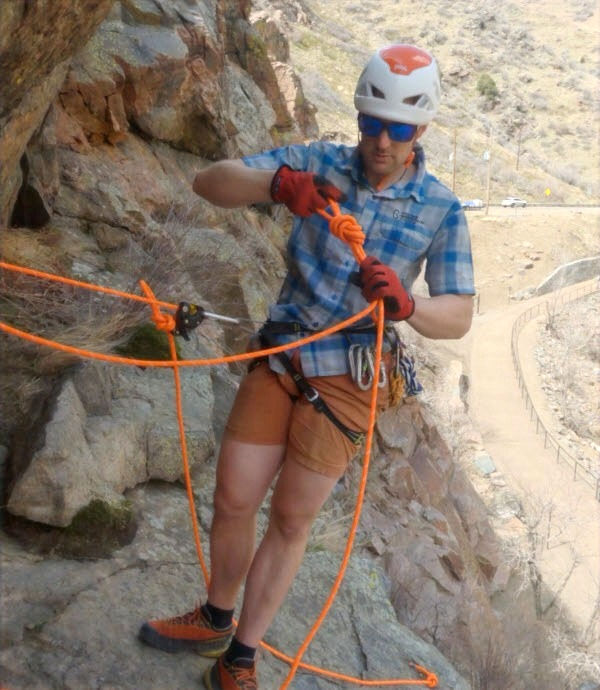 rock climbing guide ties bhk knot ties knot climbing