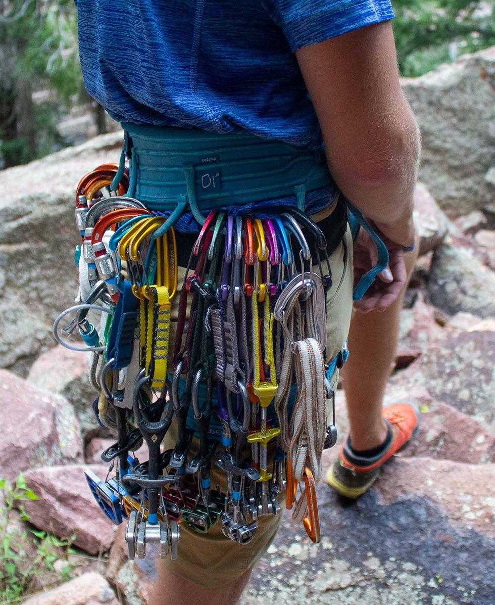 climbing cams harness