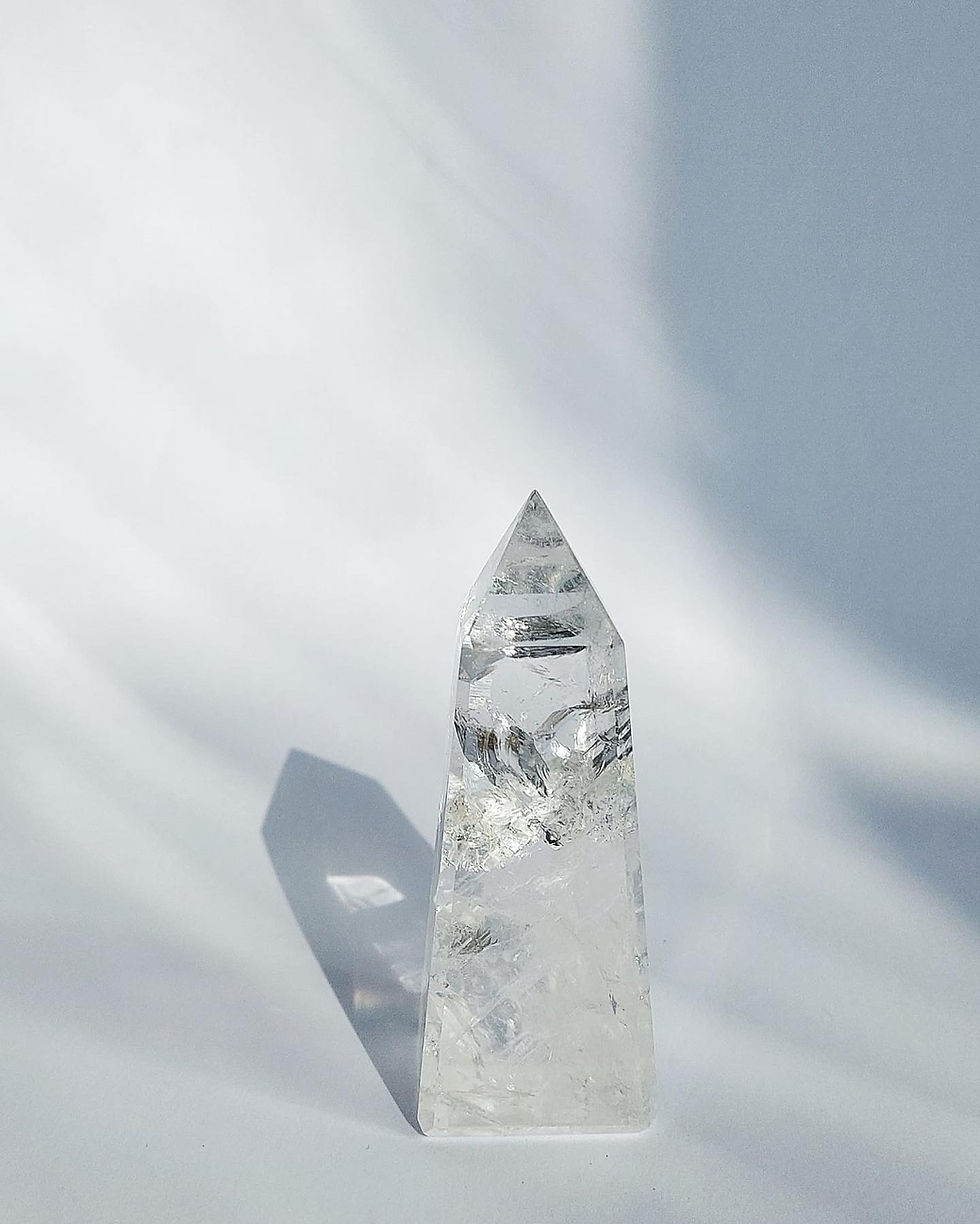 Miniatura: Obeliscos de Cuarzo Cristal