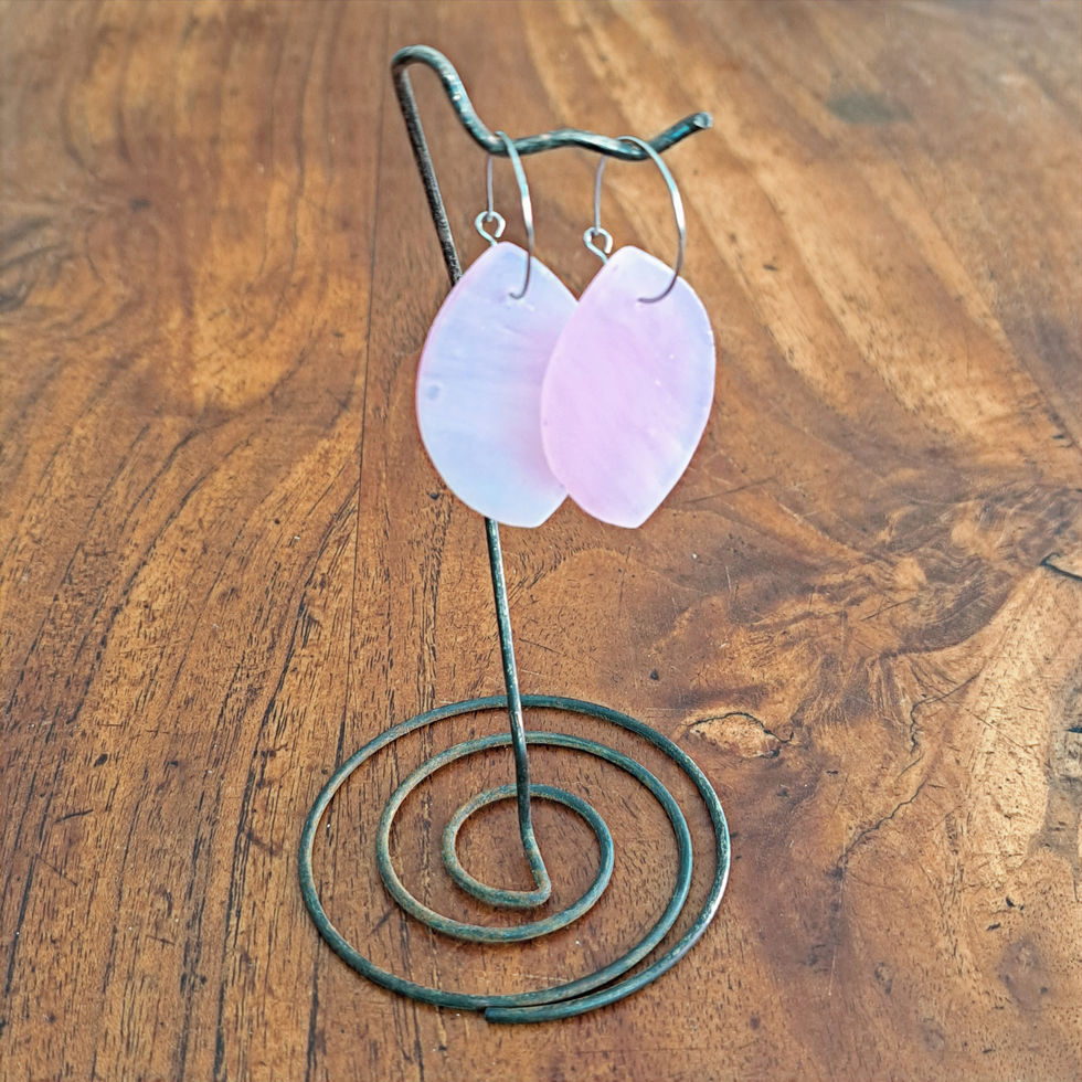 stained glass earrings