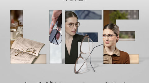 เติมเต็มสไตล์ที่เป็นคุณ ผ่านแว่นตาเลนส์โปรเกรสซีฟที่มาพร้อมกรอบแว่นหลากหลายดีไซน์