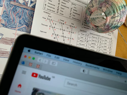 I review some linguistics YouTube