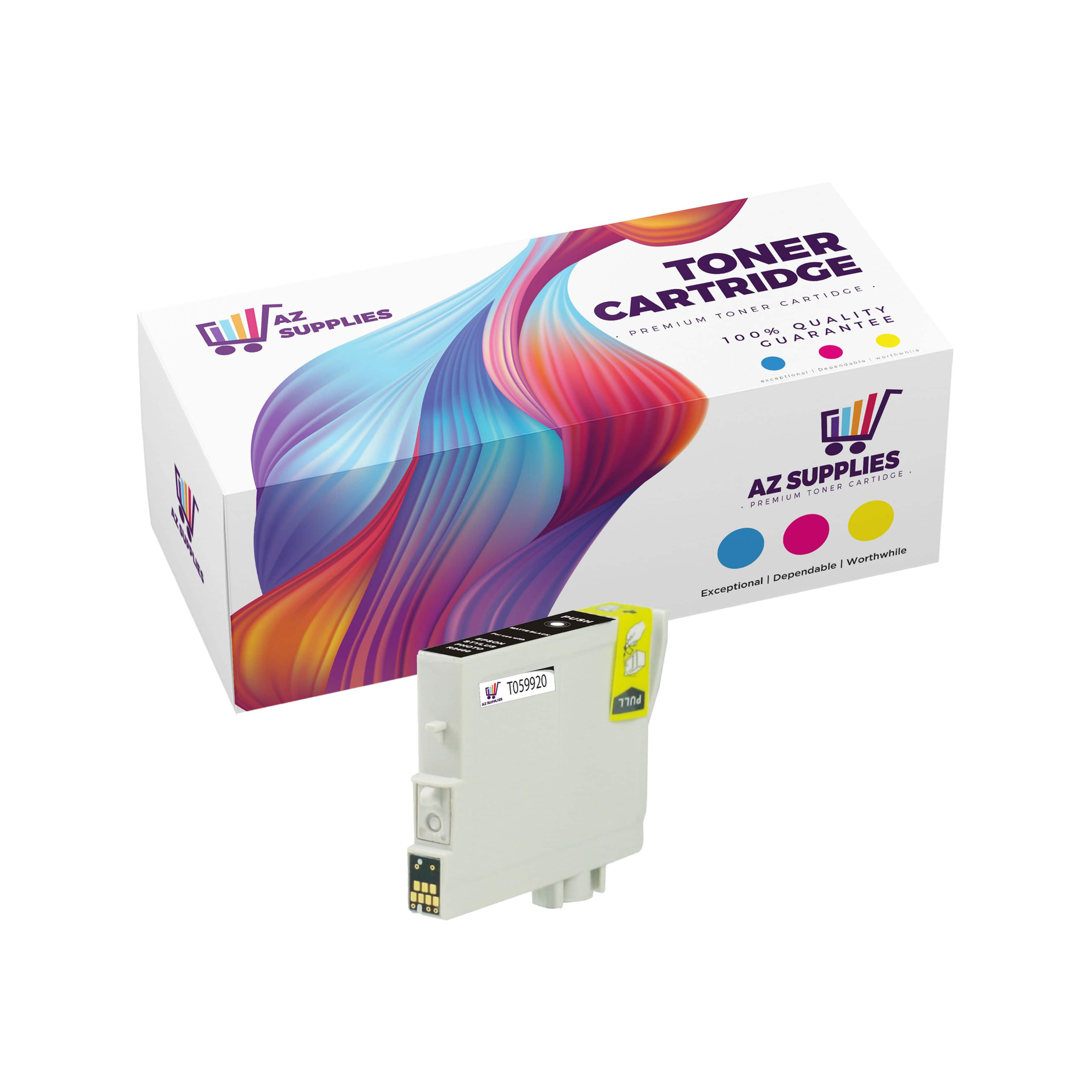 EPSON T059920 REMANUFACTURED BLACK INK CARTRIDGE