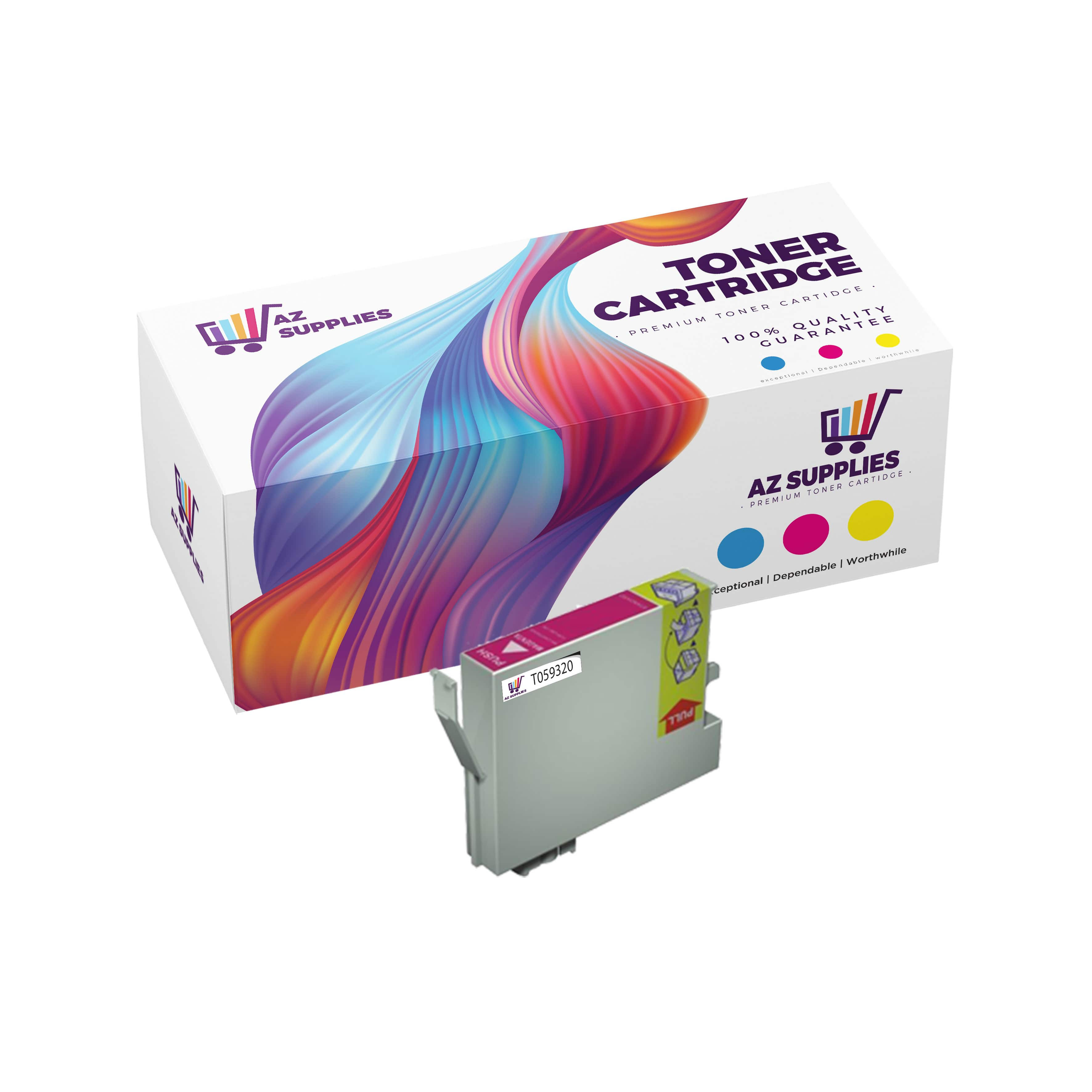 EPSON T059320 REMANUFACTURED MAGENTA INK CARTRIDGE