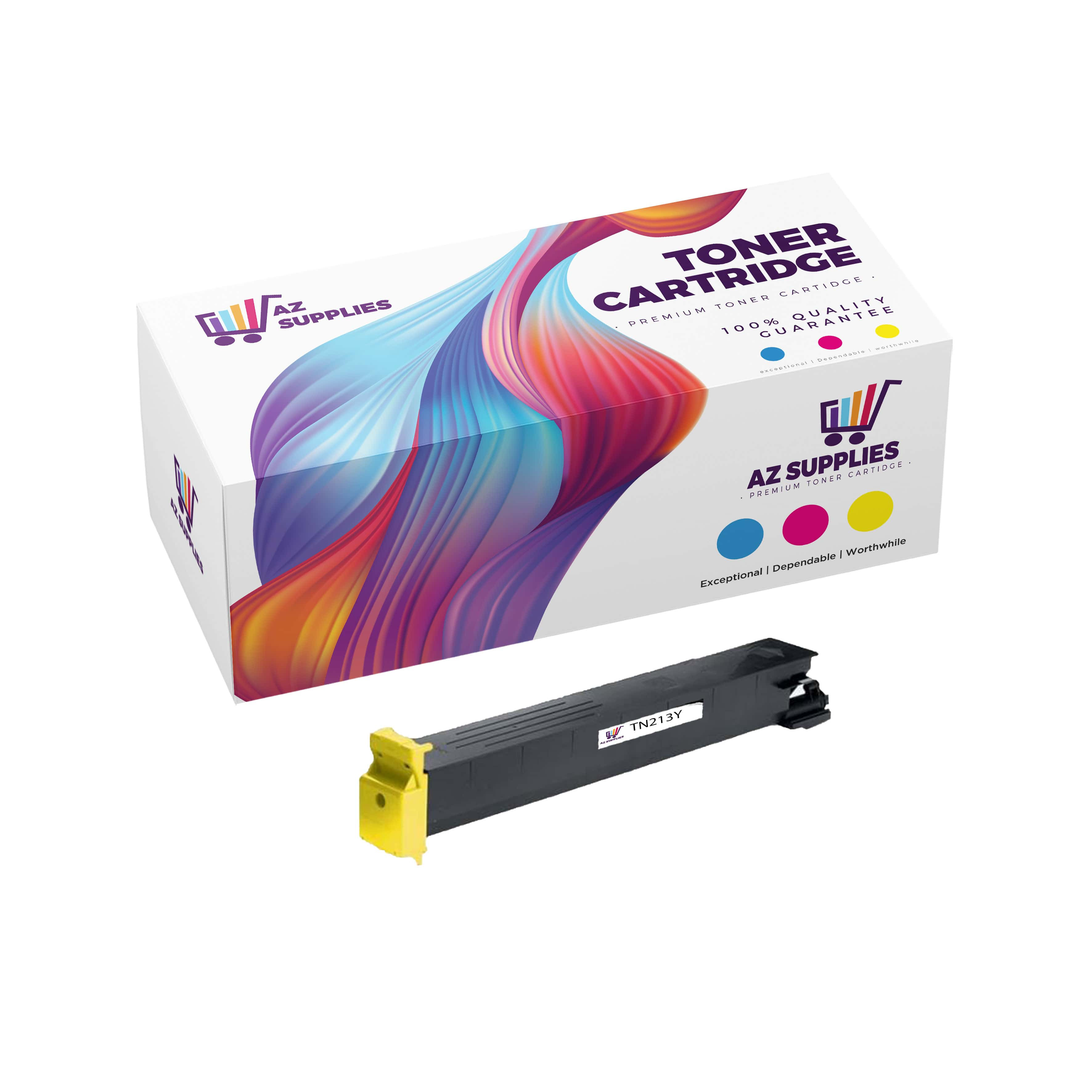KONICA MINOLTA TN-213Y YELLOW TONER CARTRIDGE