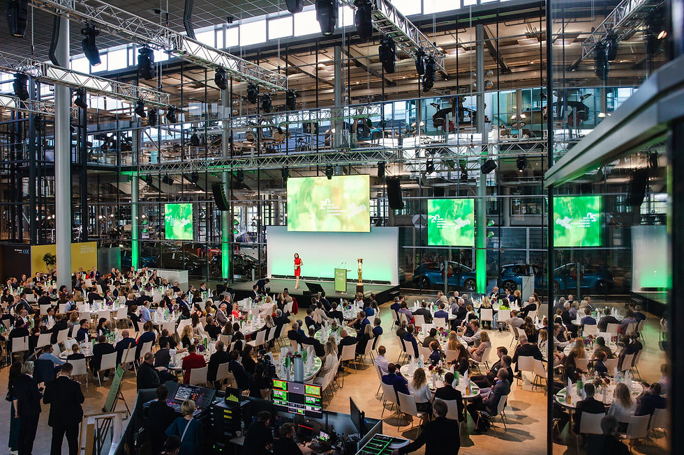 Zum 20. Jubiläum des Unternehmerpreises setzten wir auf klare Botschaften statt nostalgischer Rückblicke – und inszenierten ein zeitgemäßes Wirtschafts-Event mit Format.