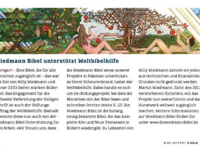 Rassegna stampa: Società Biblica Tedesca - Rapporto sulla Bibbia