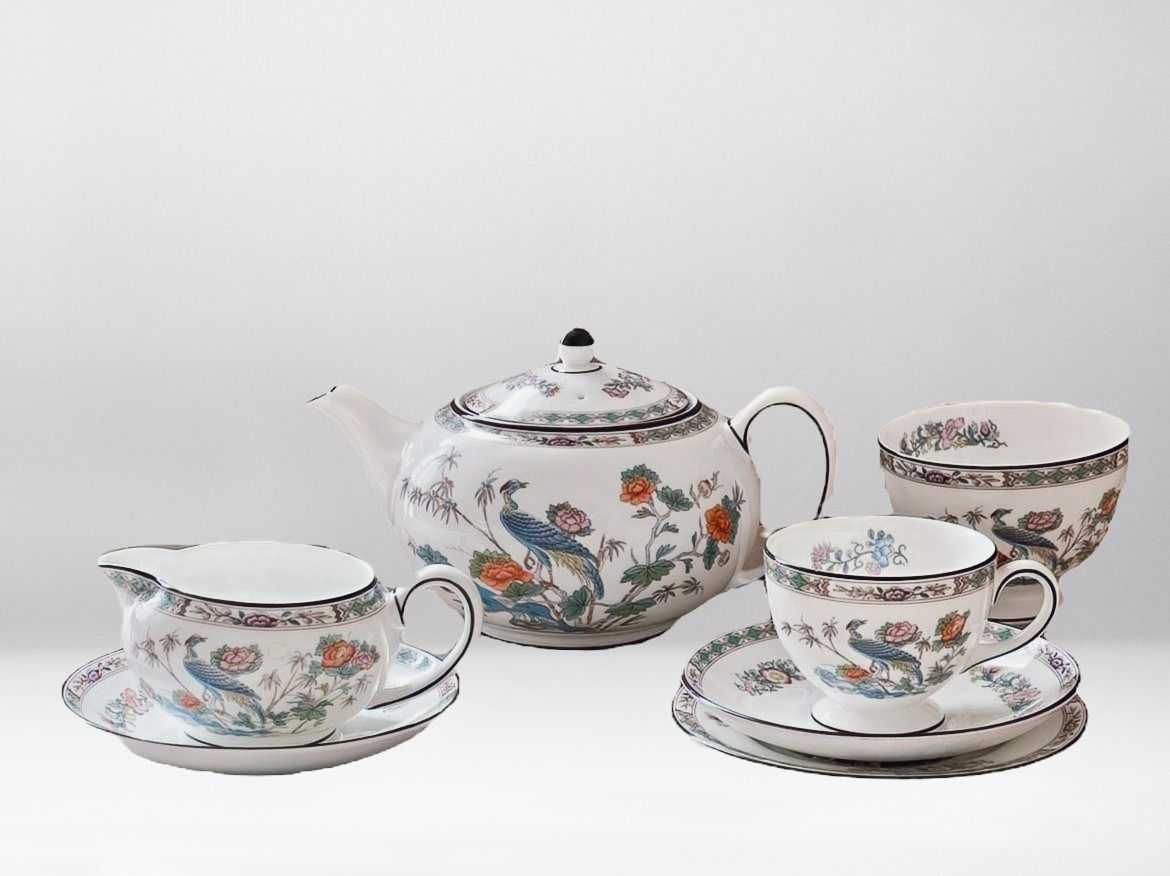 Wedgwood Kutani Crane
