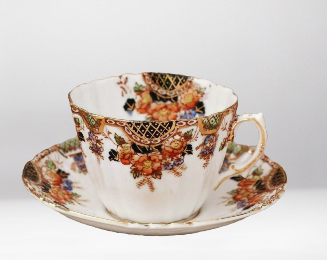 Reid's Park Place tea cup with saucer