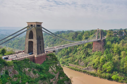 Bristol Bridge spanning the River Avon, connecting bustling city districts and showcasing architectural charm