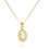 Miniatura: 14K INITIAL YELLOW GOLD CHAIN AND PENDANT