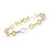 Miniatura: 14K TRI COLOR GOLD BRACELET