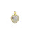Miniatura: 1/5 CTW ROUND DIAMOND HEART PENDANT 10K YELLOW GOLD