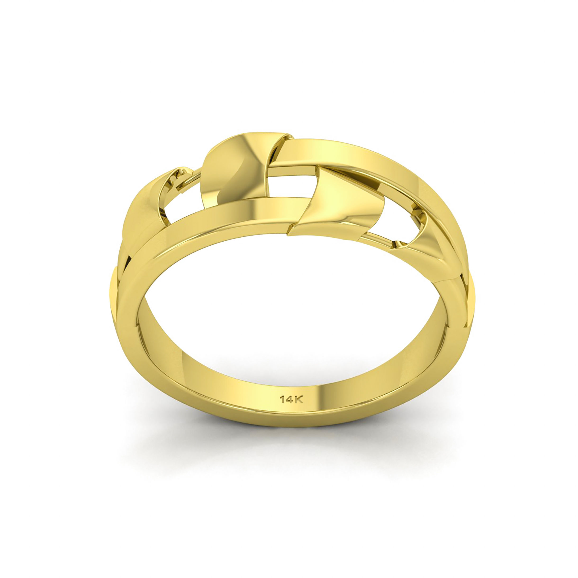14 KT YELLOW GOLD RINGS