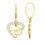 Miniatura: 1/4 CTW DIA GIFT DANGLING EARRINGS 10K GOLD