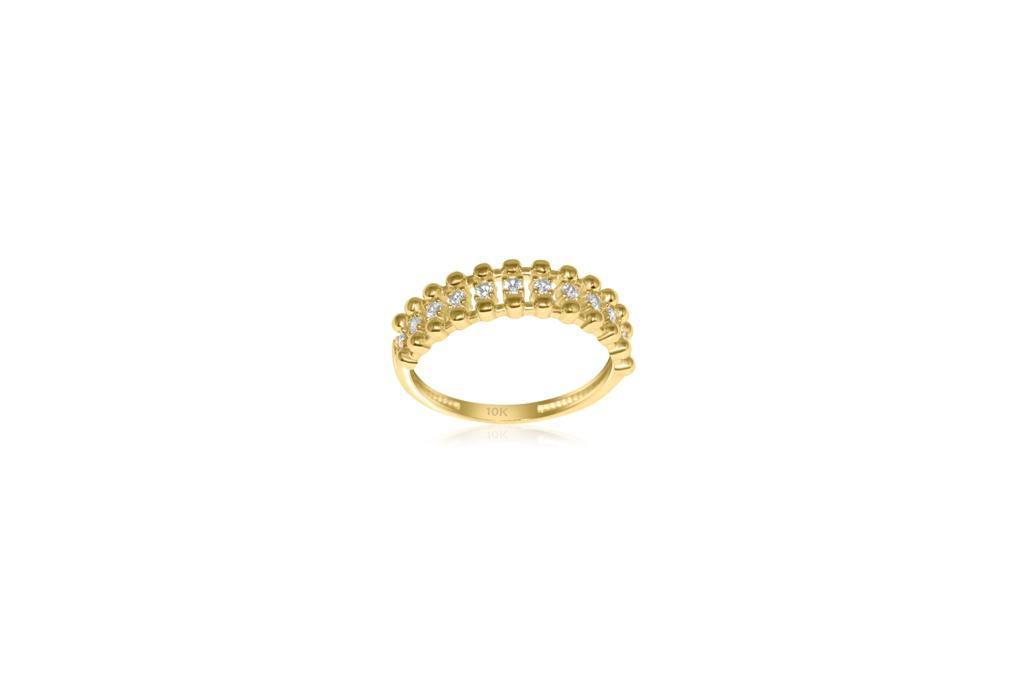 10K YELLOW GOLD RING