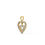 Miniatura: 1/4 CTW ROUND DIAMOND HEART PENDANT 10K YELLOW GOLD
