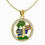 Miniatura: 14 KT YELLOW  GOLD CHAIN AND PENDANT