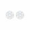 Miniatura: 1/3 CTW ROUND DIAMOND FLOWER CLUSTER EARRINGS 10K YELLOW GOLD