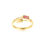 Miniatura: 14K YELLOW GOLD CZ RING