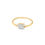 Miniatura: 14K YELLOW GOLD CZ RING
