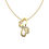 Miniatura: 1/20 CTW ROUND DIAMOND DOUBLE HEART PENDANT AND CHAINS 10K YELLOW GOLD