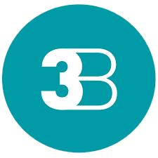 3B logo