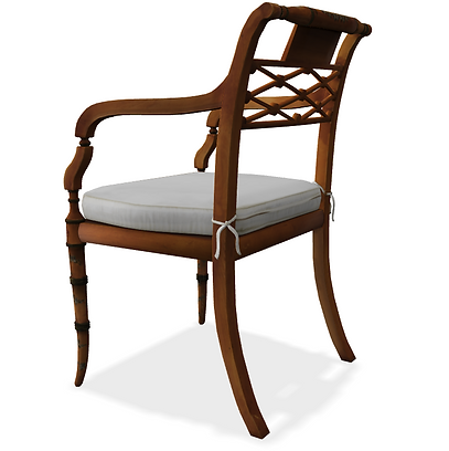 Wooden Armchair 3D Model