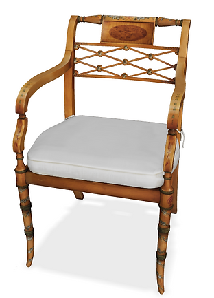 Wooden armchair 3d model
