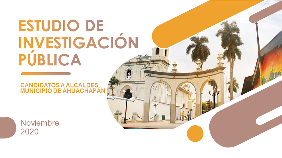 Resultados Encuesta Noviembre 2020 - Ahuachapán