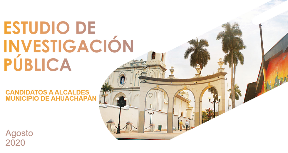Resultados Encuesta Agosto 2020 - Ahuachapán