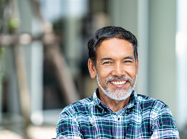 Smiling Mature Man
