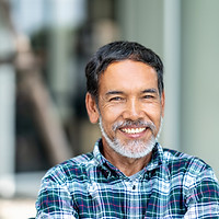 Smiling Mature Man