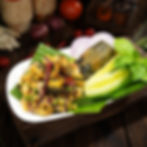 F24 Spicy Catfish with Thai Herb (Larb)