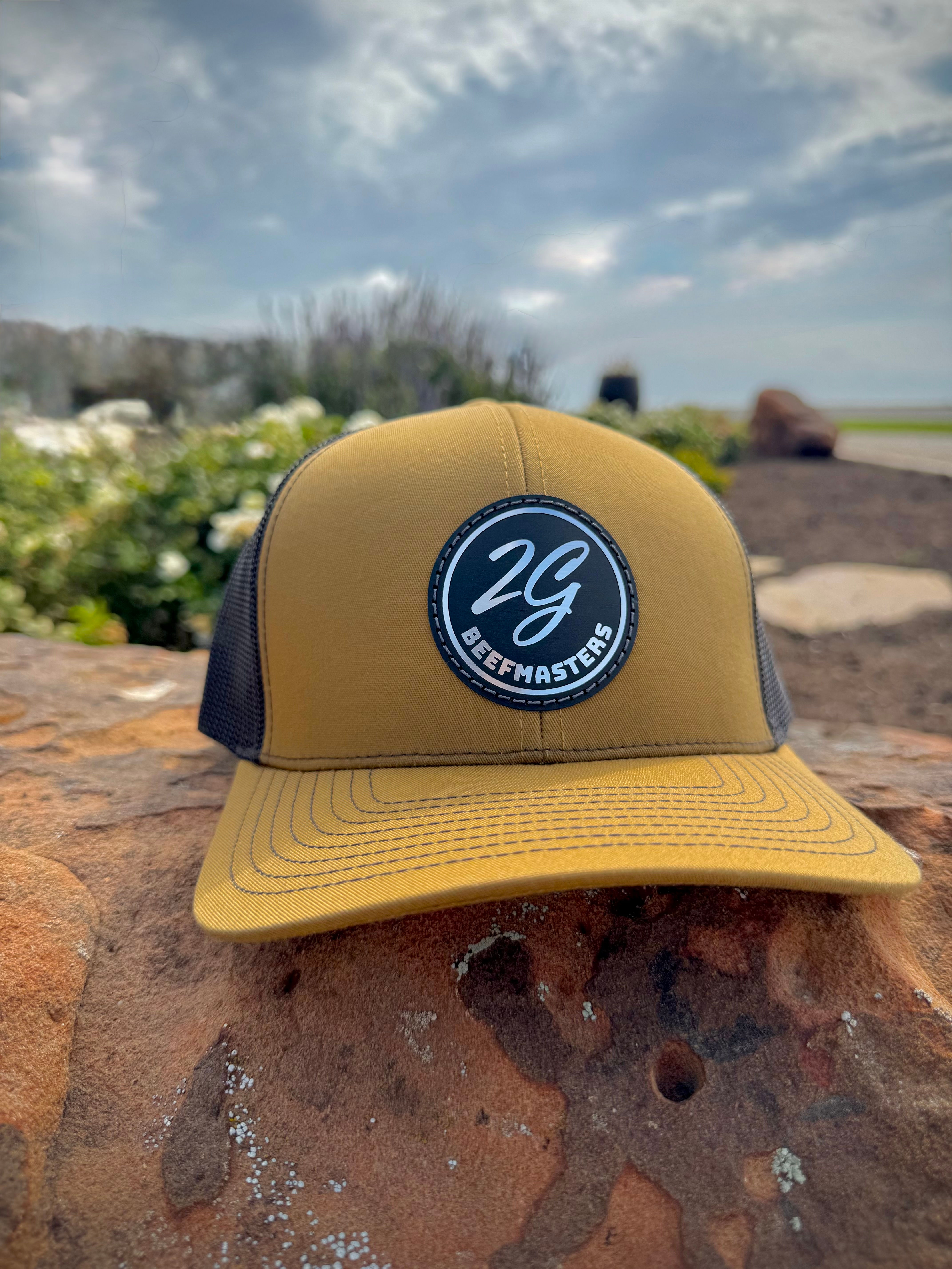 2G Beefmasters Buck & Light Charcoal Metallic Patch Cap