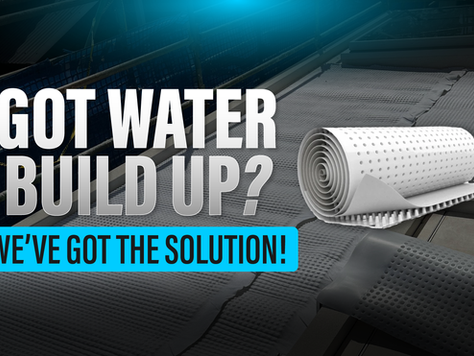 Got Water Build Up? We've Got The Solution