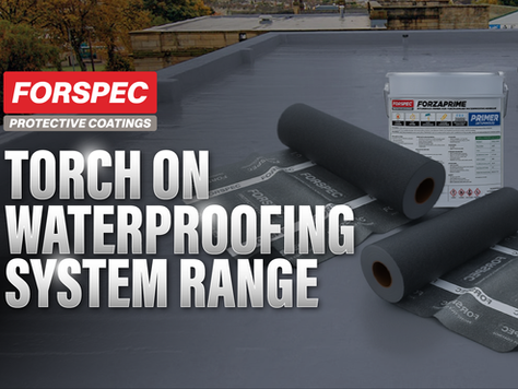 Massive New Torch-On Waterproofing System Range - Now Available