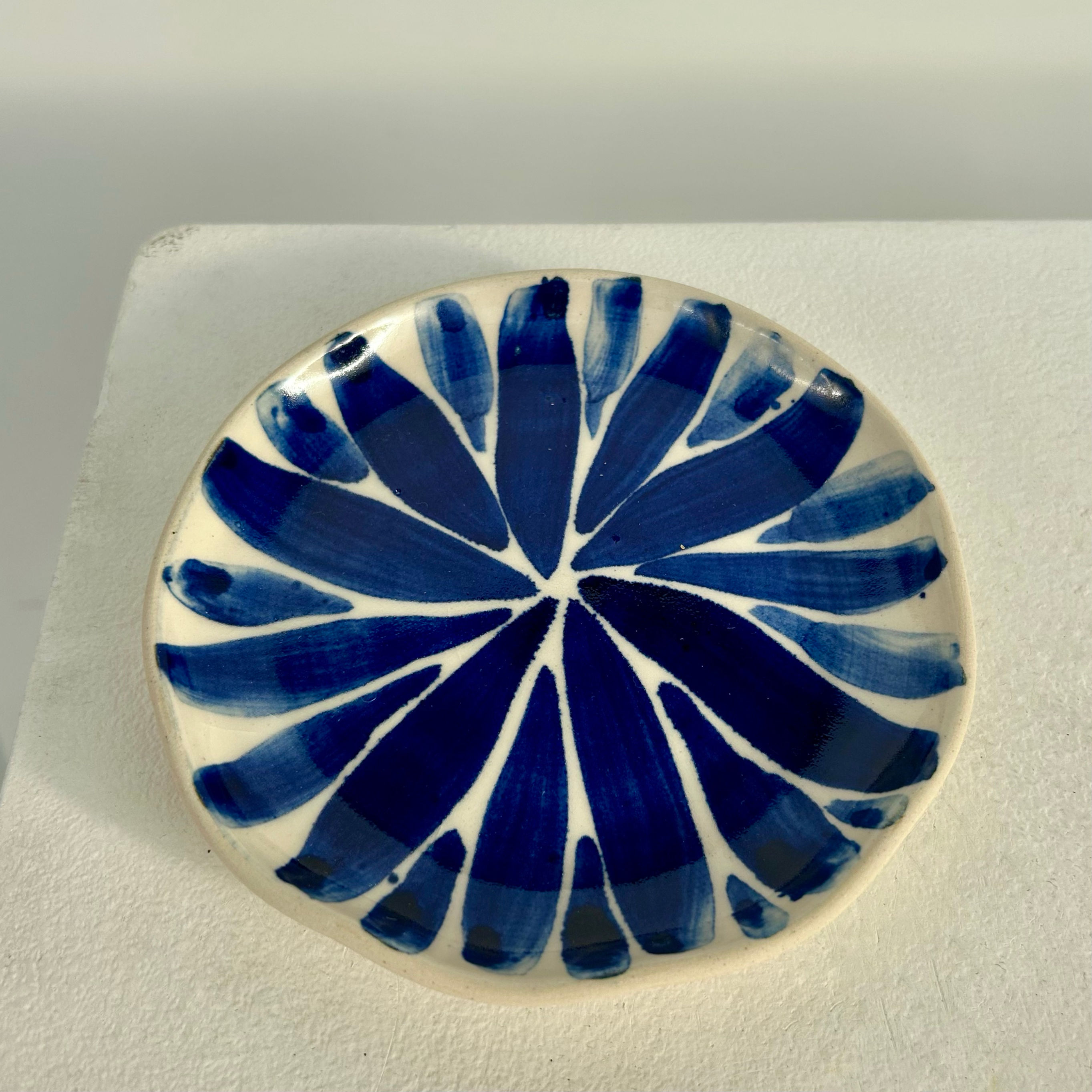 The Side Plate in Blue