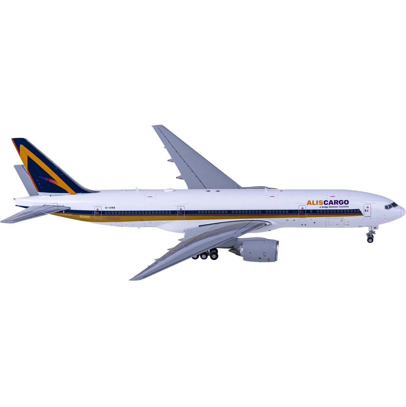 (JC WINGS) Alis Cargo Airlines Boeing B777-200ER EI-GWB 1/400