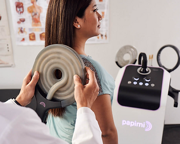 Papimi-Therapiegerät in der Praxis Solingen