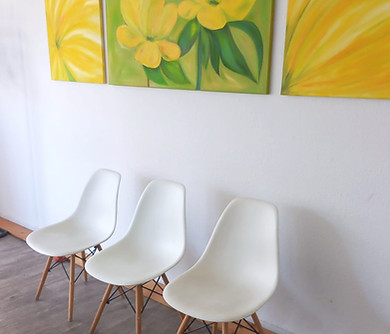 Wartezimmer Praxis Drees