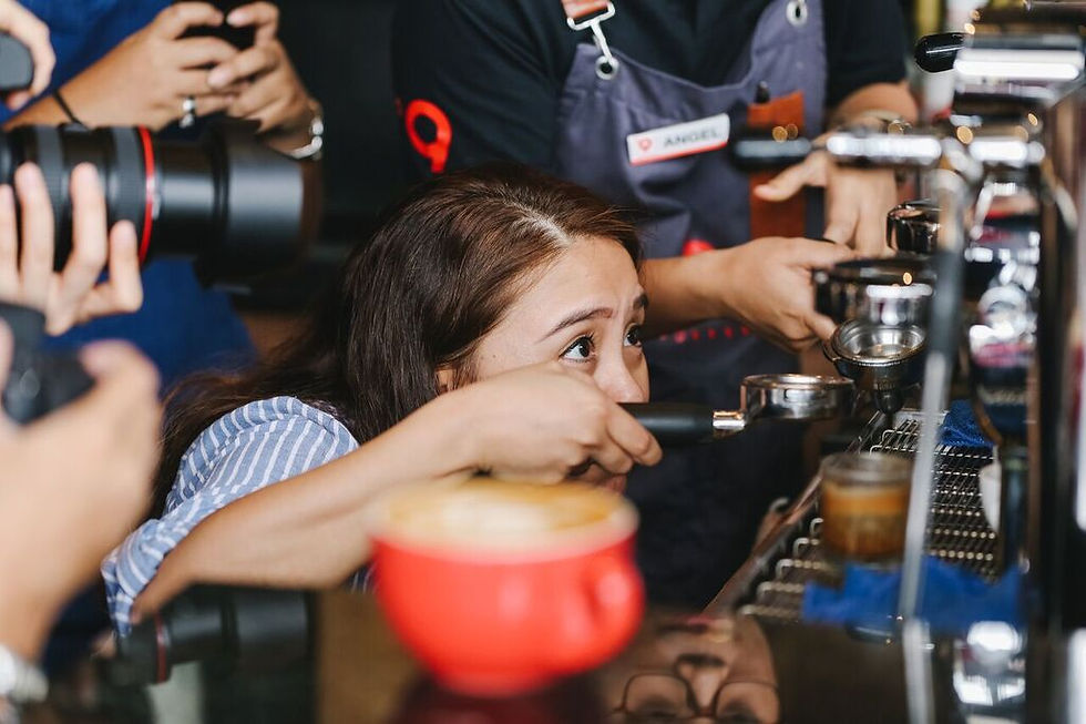 Degree 9 Coffee Latte Art Workshop