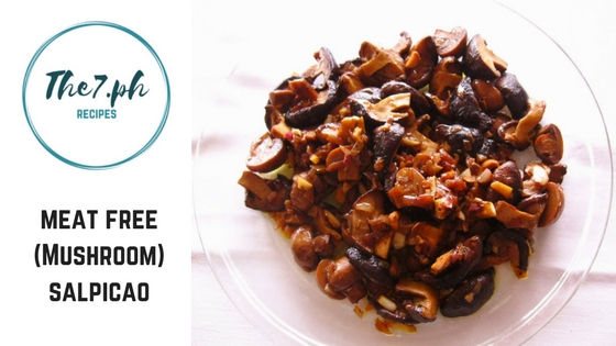 A Delicious Dish Perfect For Lent : Mushroom Salpicao