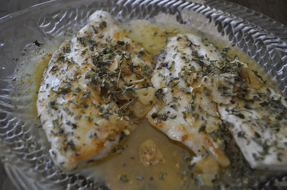 The Easiest Lemon Butter Garlic Fish