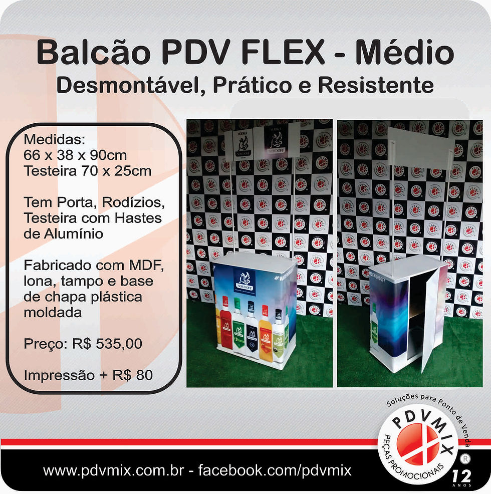 Balcão PDV FLEX - Médio