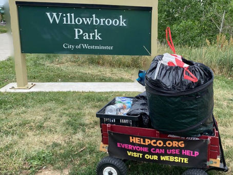HELPCO Worked at Willowbrook Park for Pickup