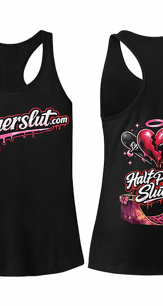 Half pipe Slut Racerback Tank Top