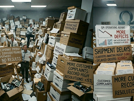 Documents, Paper Volume, and “Dead Volume” — How Not to Be Killed by Information